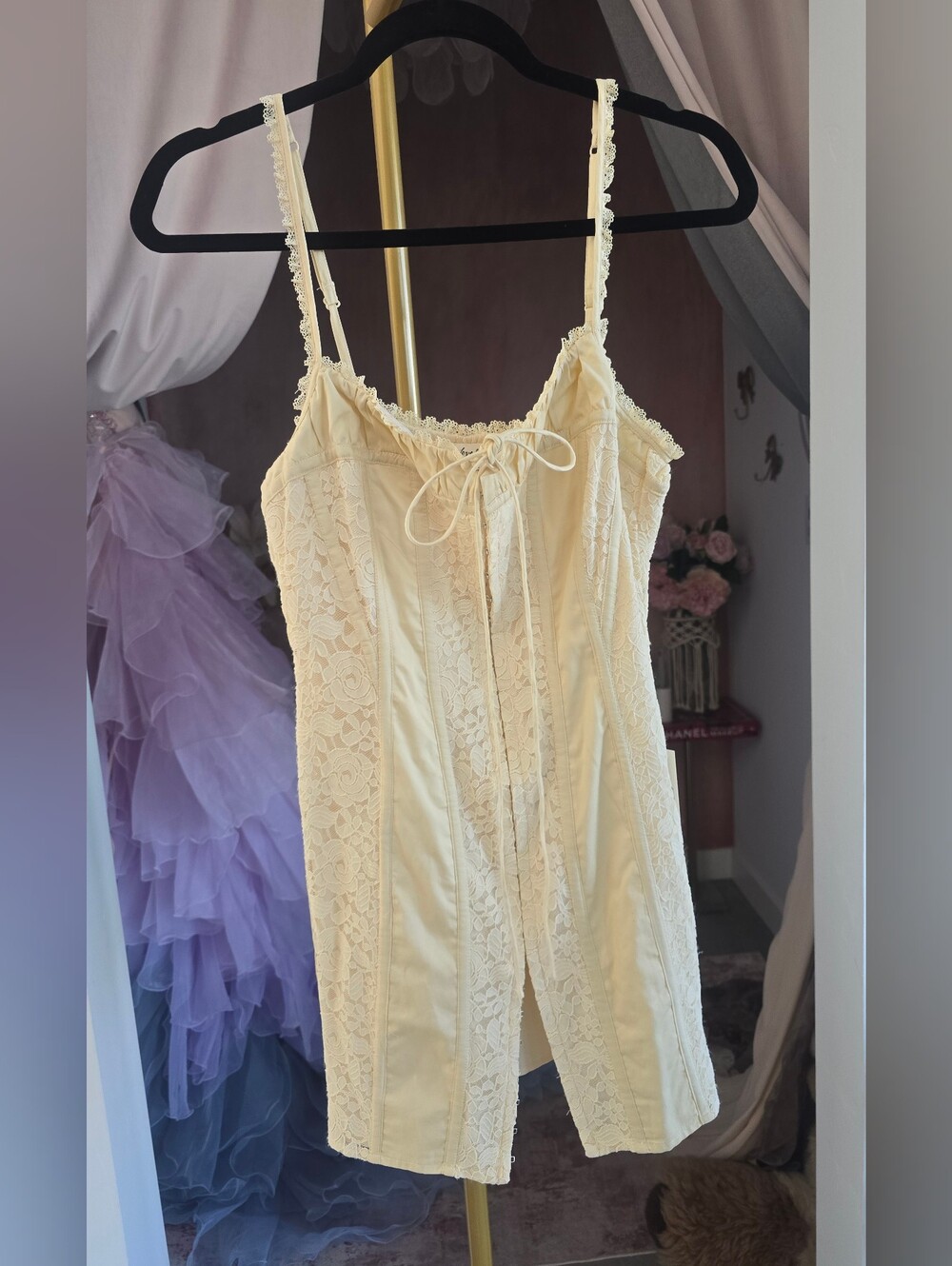 For Love And Lemons Esmeralda Mini Dress